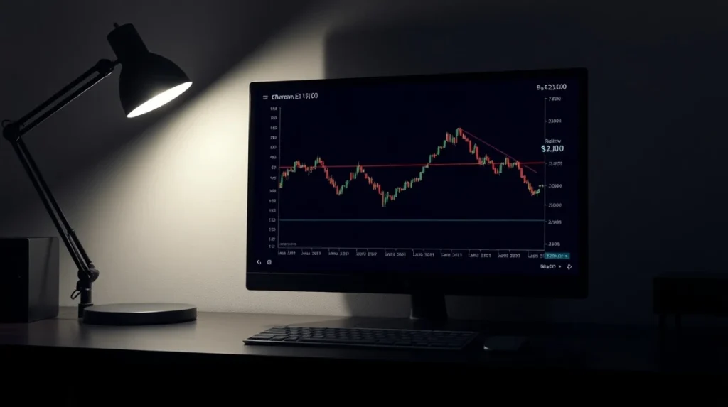 Analysis of Ethereum's ETH price chart falling below the $2,100 level in 2026.