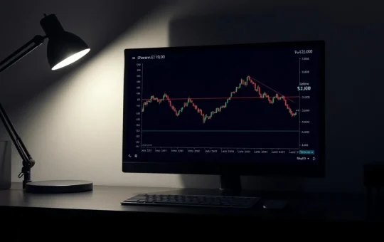 Analysis of Ethereum's ETH price chart falling below the $2,100 level in 2026.
