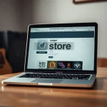 A fake Ledger app on an Apple MacBook screen, representing the security breach that cost G. Love nearly 6 Bitcoin.