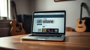 A fake Ledger app on an Apple MacBook screen, representing the security breach that cost G. Love nearly 6 Bitcoin.