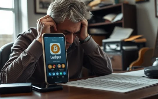 A musician devastated after a fake Ledger app scam stole his Bitcoin retirement savings from the Apple App Store.