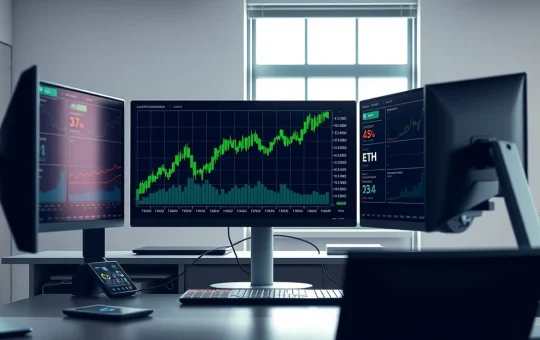 HYPE cryptocurrency chart showing strong growth compared to major digital assets like Bitcoin.
