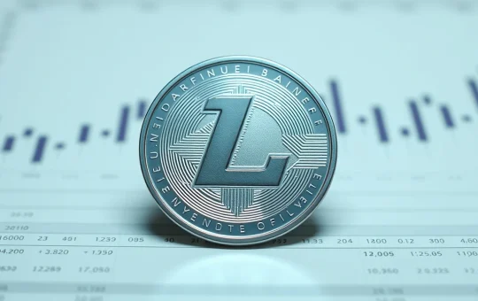 Analysis of Litecoin price testing a key support level for a potential market breakout.