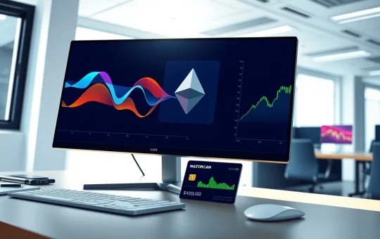 Financial analysis of Mastercard's impact on Solana and Ethereum versus early-stage crypto investment in Pepeto.
