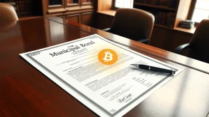 Moody's rates the first Bitcoin-backed municipal bond, merging cryptocurrency with public finance.