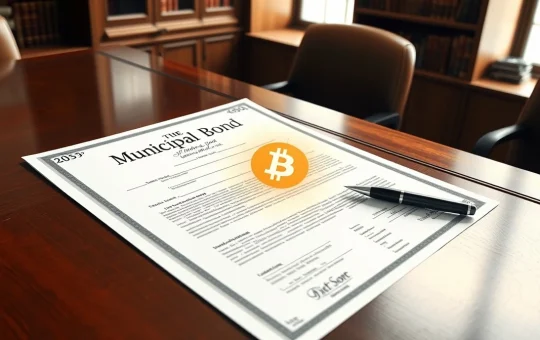 Moody's rates the first Bitcoin-backed municipal bond, merging cryptocurrency with public finance.
