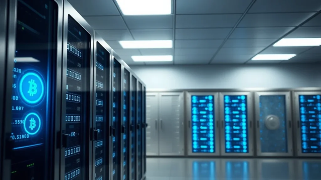 Ondo settlement layer for bank tokenization of real-world assets in a secure data center.