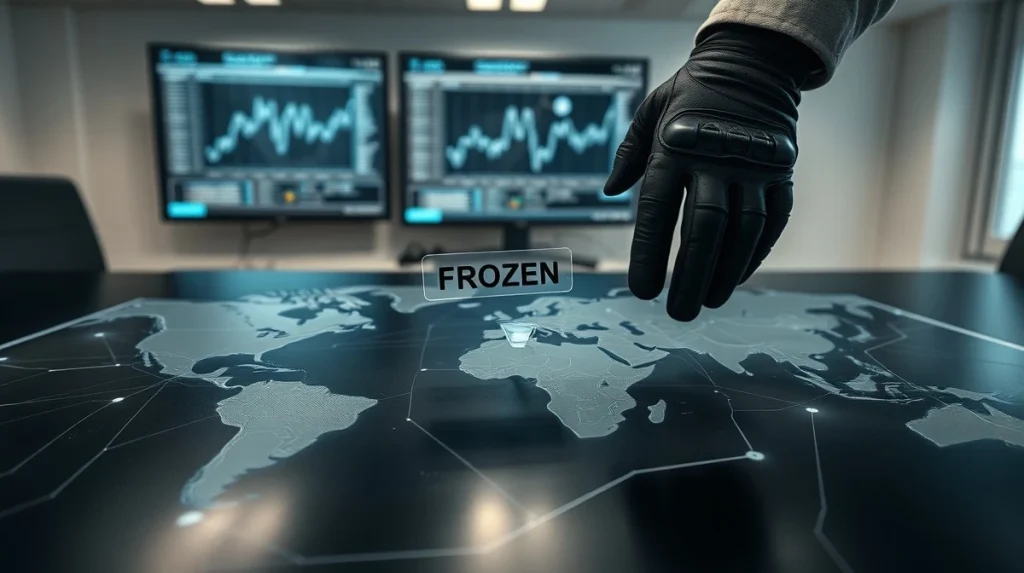 Law enforcement operation targeting Atlantic region crypto fraud and freezing stolen funds.