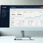 Professional CFO dashboard showing Ripple's unified treasury management for fiat and digital assets.