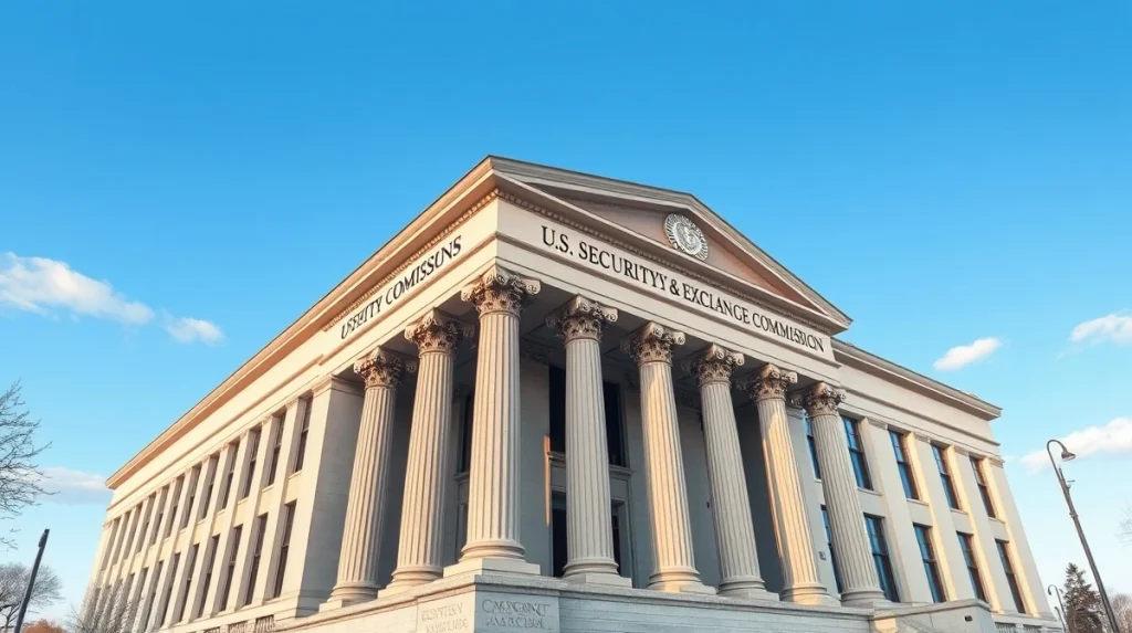 SEC headquarters building as it reviews NYSE Arca proposal for crypto commodity trust listing rules