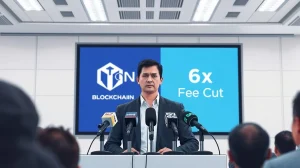 Pavel Durov announces TON Blockchain fee cut at press conference