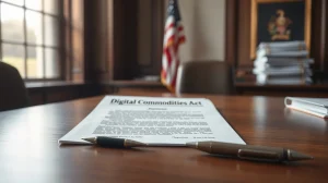 The Digital Commodities Act document that would classify Bitcoin and other cryptocurrencies.