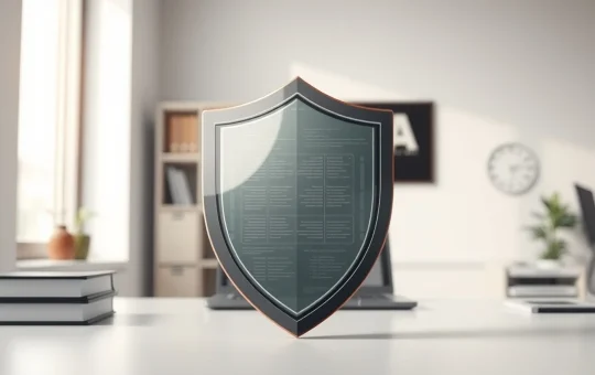 Zcash optional privacy concept showing a shield protecting transaction data on a digital ledger.