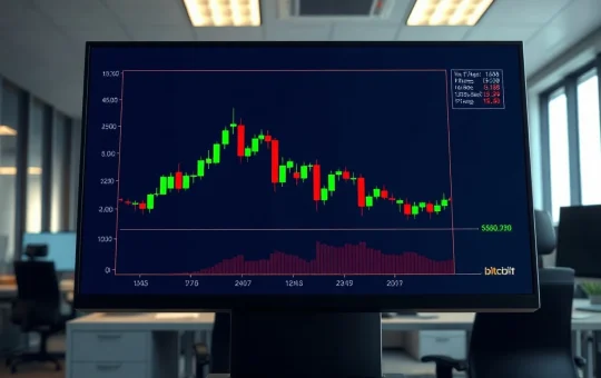 Analysis of Bitcoin's deceptive April price rally on a trading chart.