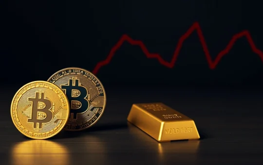 Bitcoin four year cycle and gold comparison showing bear trend signals in market data
