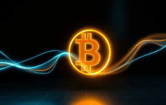 Visual metaphor for Bitcoin absorbing liquidity from stablecoins as market sentiment turns bullish.