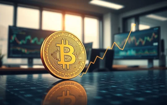 Bitcoin market cap forecast by Ark Invest showing potential growth to $16 trillion by 2030