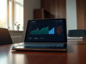 Analytical dashboard comparing BlockDAG, Solana, and Tron cryptocurrency data and market performance.