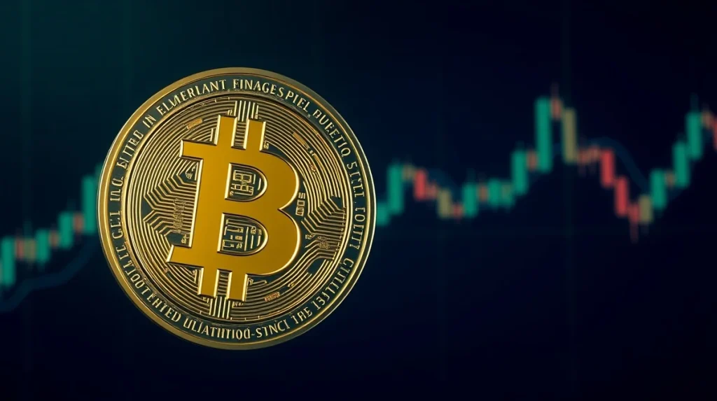 BNB digital coin symbol with financial charts and market data in the background, representing market cap milestone and price analysis.
