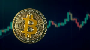 BNB digital coin symbol with financial charts and market data in the background, representing market cap milestone and price analysis.