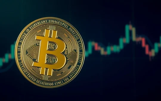 BNB digital coin symbol with financial charts and market data in the background, representing market cap milestone and price analysis.