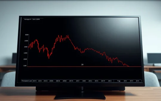 Cardano price chart analysis showing ADA testing a critical long-term support level.