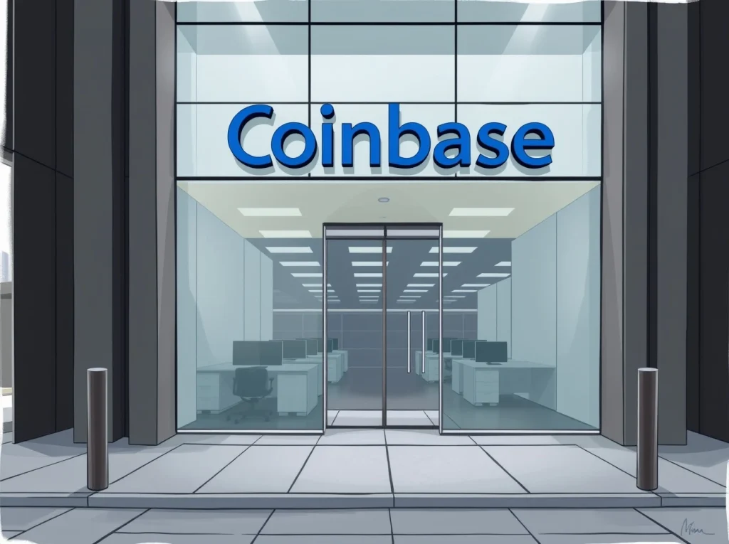 Coinbase staff cuts due to AI automation at corporate headquarters