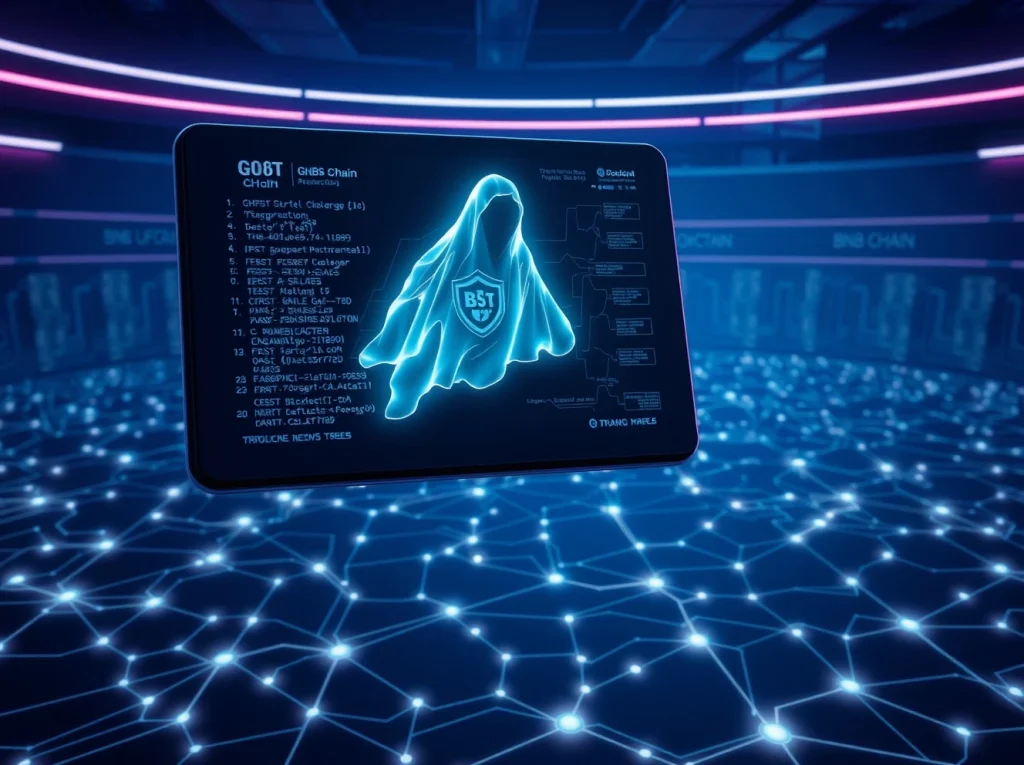 Genius Terminal Gh0st protocol deployed on BNB Chain for compliant on-chain trading privacy