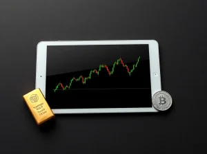 Tokenized gold and silver trading on a crypto platform, showing the rise of real-world assets in digital markets.
