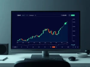 HBAR price chart showing upward trend with ETF news driving market interest