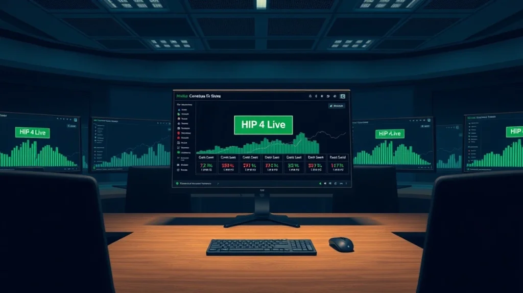 HIP-4 live on Hyperliquid mainnet, showing outcome contracts for prediction markets with BTC settlement.