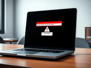 HypurrFi domain hijack security alert shown on a laptop browser warning users.