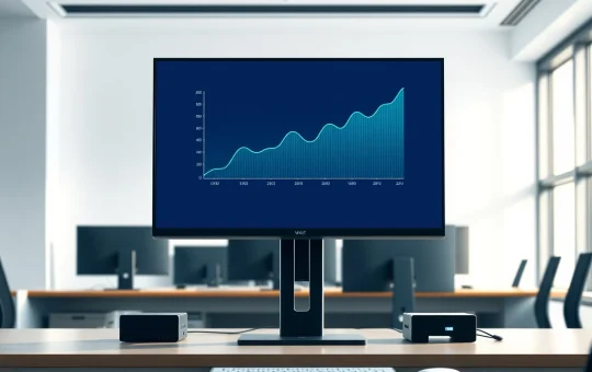 Kalshi margin trading approval shown on a professional trading desk monitor with market charts.