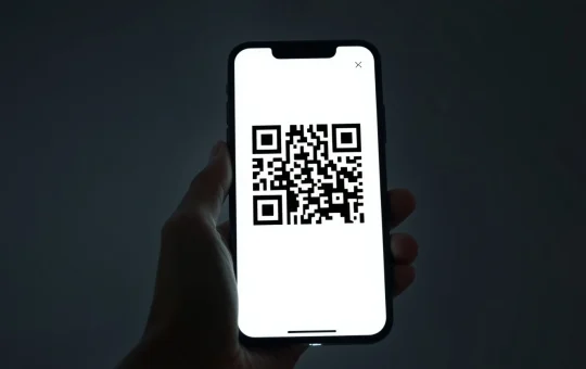 Charles Hoskinson's Midnight Passport QR code for instant crypto wallet creation.