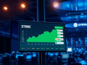Ondo tokenized STRC launch dashboard showing multichain integration with CryptoNewsInsights, BNB Chain, and Solana