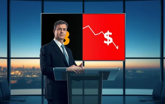 Michael Saylor announces potential Bitcoin sale for dividends in Q1 2026 Strategy update.