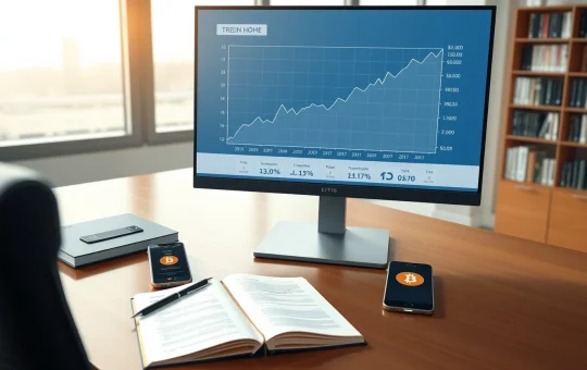 Financial analysis of STRC dividend yield data and Bitcoin investment strategy on an analyst's desk.