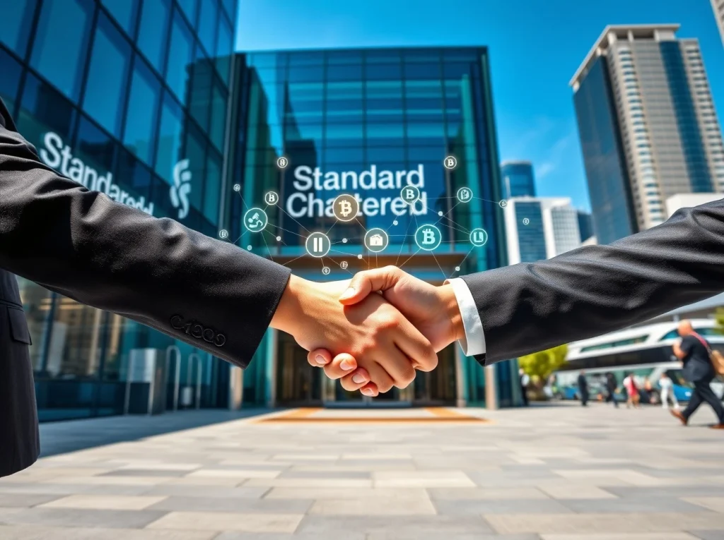 Standard Chartered SC Ventures strategic stake in crypto market maker GSR partnership deal