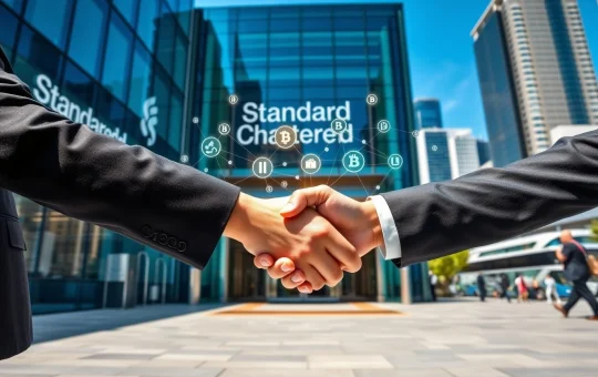 Standard Chartered SC Ventures strategic stake in crypto market maker GSR partnership deal