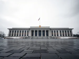 South Korea National Assembly building in Seoul, setting for crypto tax policy decision