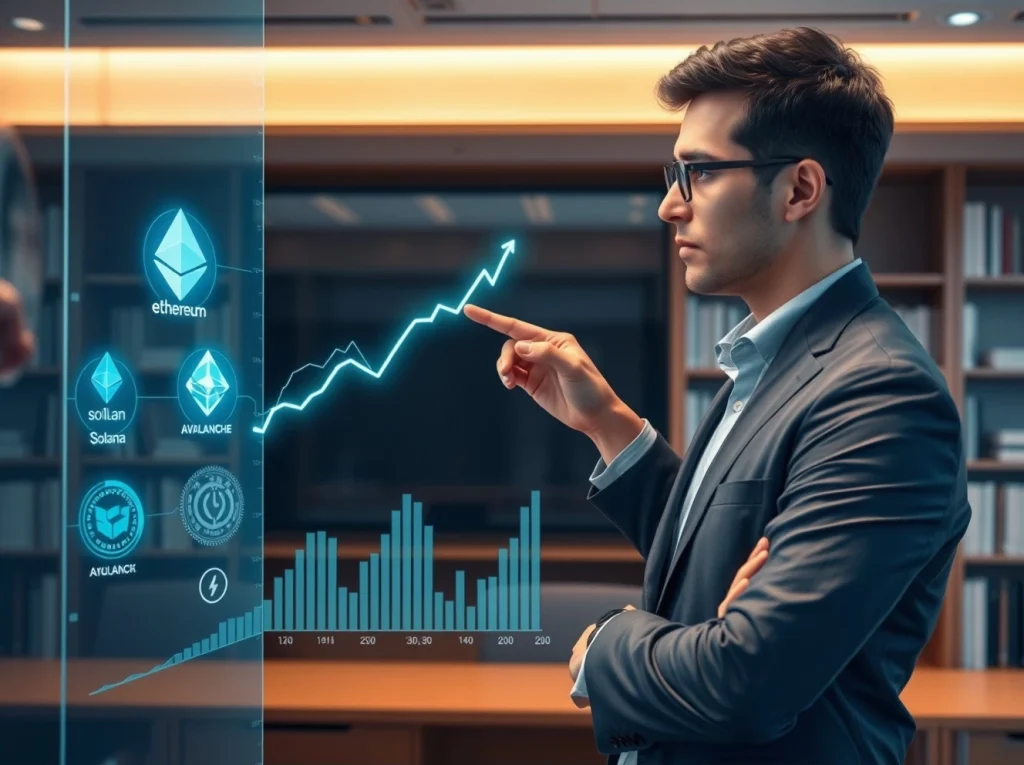 Analyst using stablecoin flow data to identify winning layer 1 blockchain investments.
