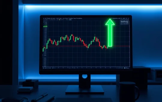 SUI price chart showing deep Fibonacci pullback and macro trend support zone near $0.92