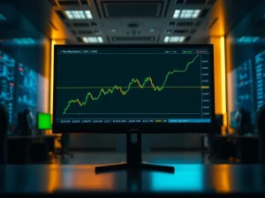 SUI cryptocurrency price chart showing pullback to $1.02 after touching $1.04 resistance level