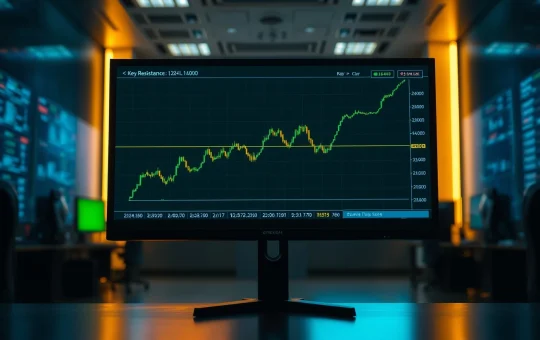 SUI cryptocurrency price chart showing pullback to $1.02 after touching $1.04 resistance level