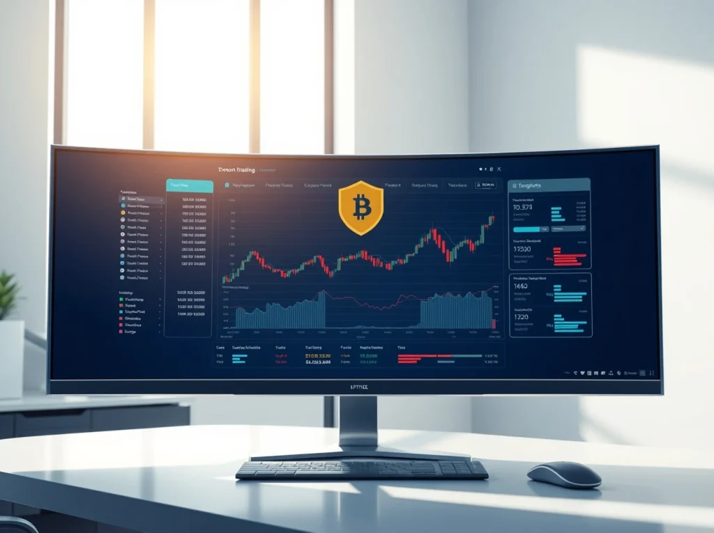 Professional trading interface for the Talos Ondo integration accessing tokenized real-world assets.