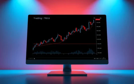 Cryptocurrency trading chart showing upward trend for Uniswap UNI token analysis
