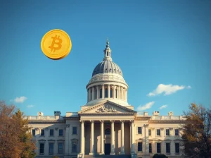 Virginia State Capitol building representing the new law on dormant cryptocurrency custody.