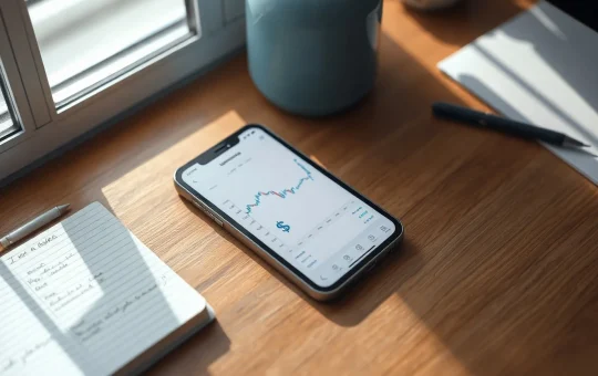 X app displaying Cashtags feature with stock chart and financial data for traders.