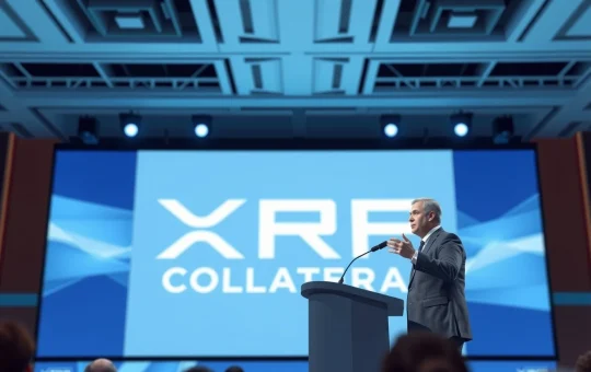 Brad Garlinghouse speaks at Consensus 2026, announcing XRP as good collateral in a major XRP news development.