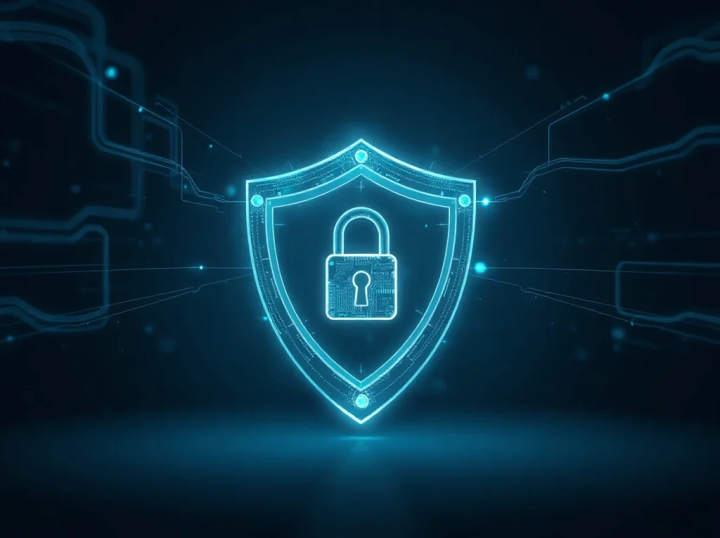 Conceptual image representing quantum-resistant cryptographic security for digital assets like Zcash.